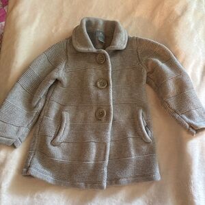 GAP Soft Gray Knit Sweater